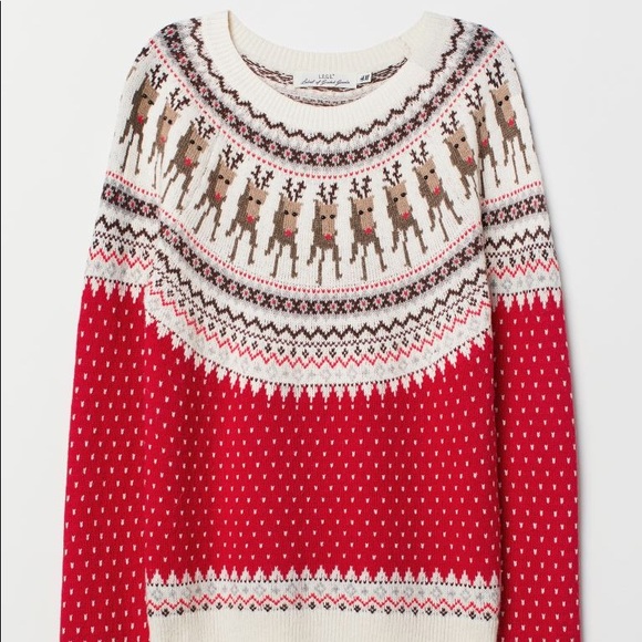 Hm reindeer sweater Clearance